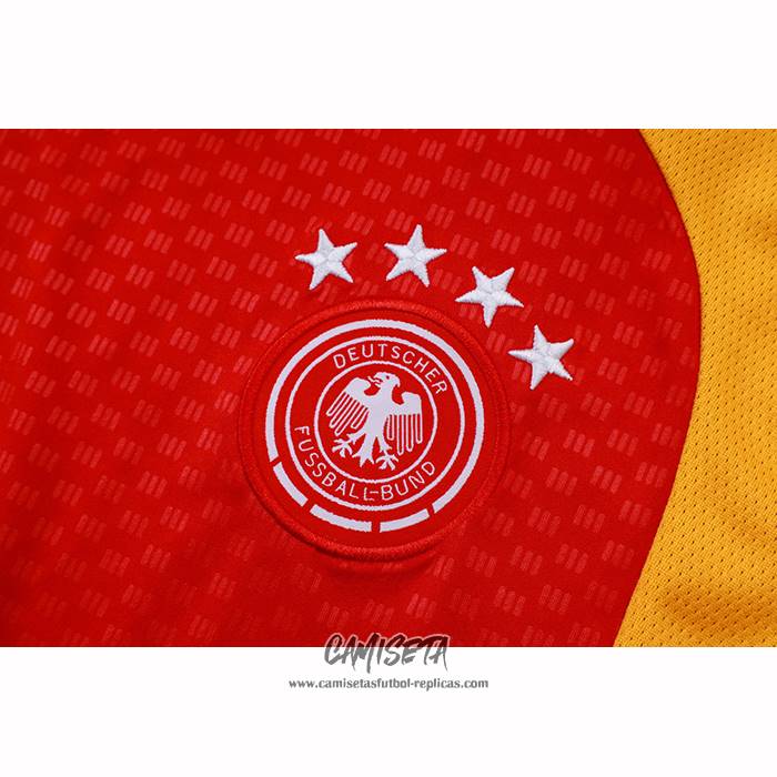 Chandal del Alemania 2025-2026 Manga Corta Rojo - Pantalon Corto